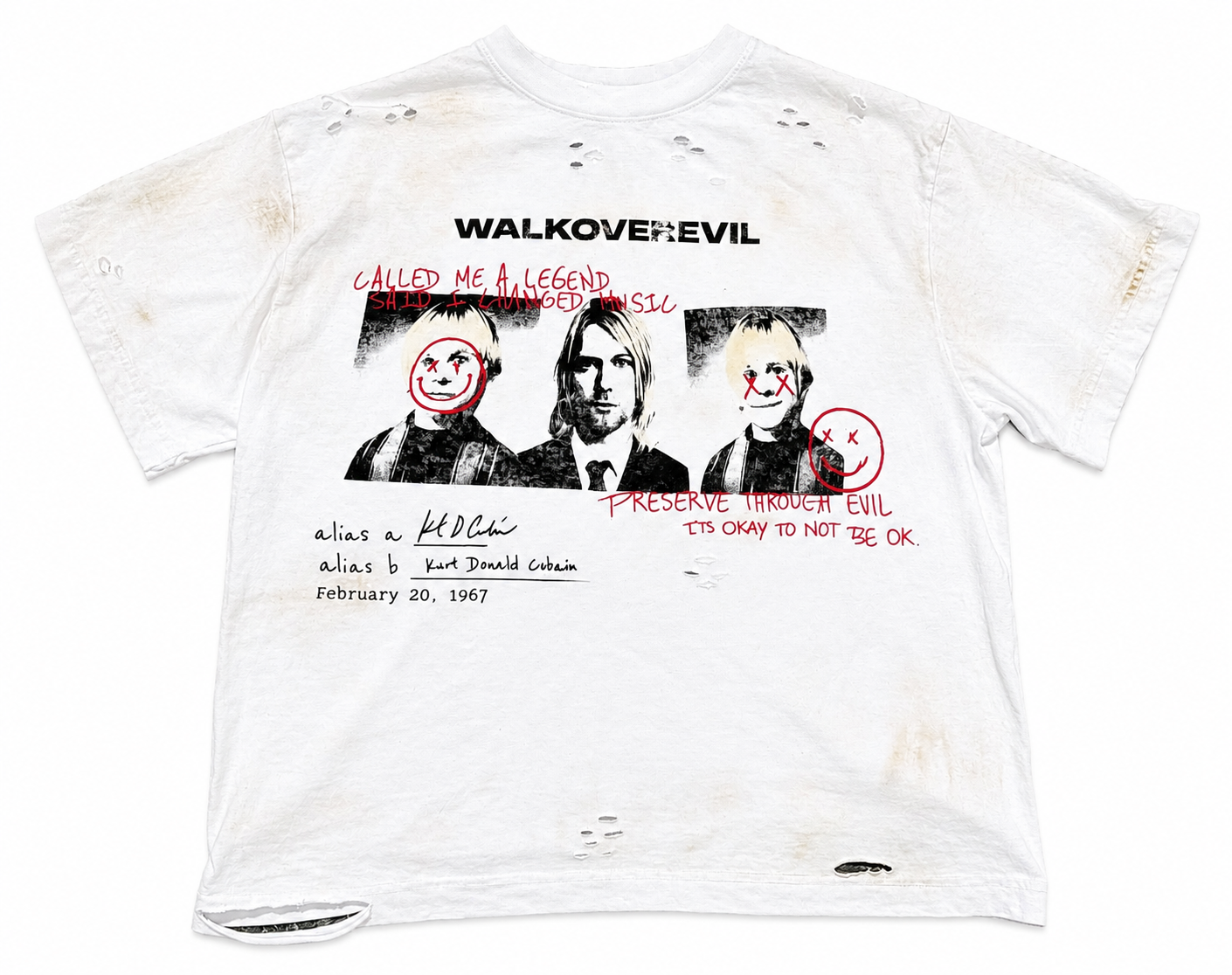 Vintage “Kurt Cobain” Tee