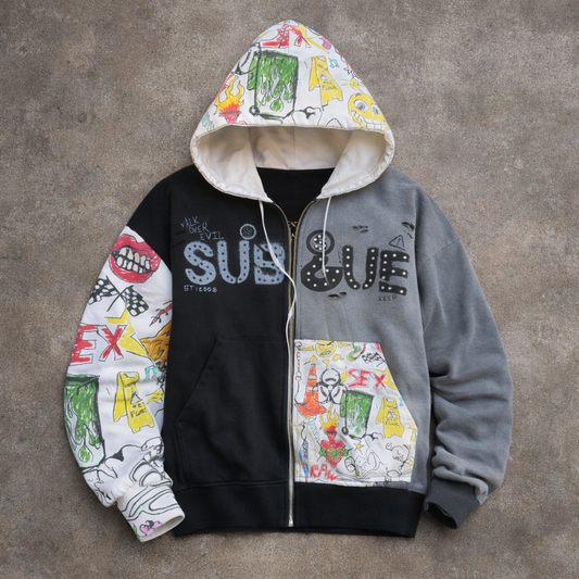 "Overcome Temptation" Zipup